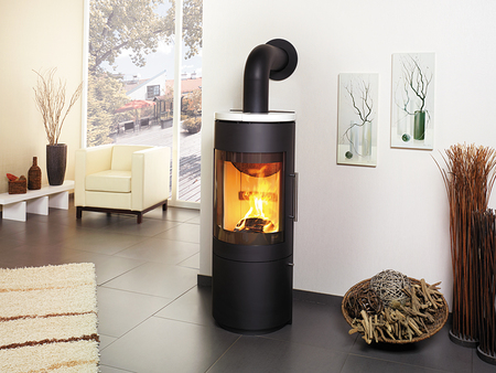 Zestaw kominek powietrzny stalowy KRATKI LUCY BLACK 12 kW Ø 200 z akcesoriami thumb page 1457439311kaminofen hark 110 eco cremeweiss graphit Ka - Zestaw kominek powietrzny stalowy KRATKI LUCY BLACK 12 kW Ø 200 z akcesoriami